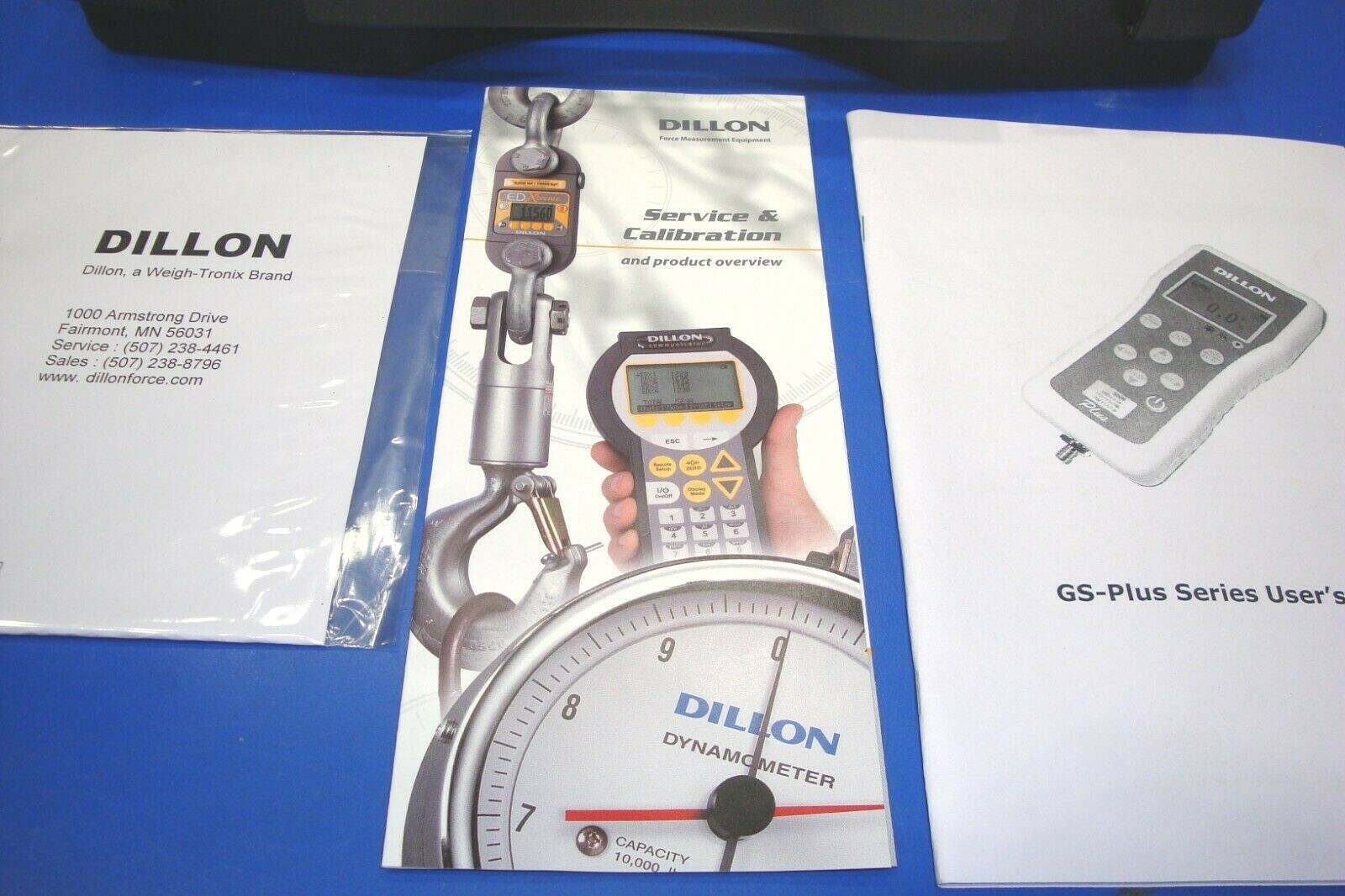 Dillon GS Plus,GS-5 Digital Force Gauge 5Nx0.002N/0.5x0.0002kg/1.1x0.0005lb,NEW