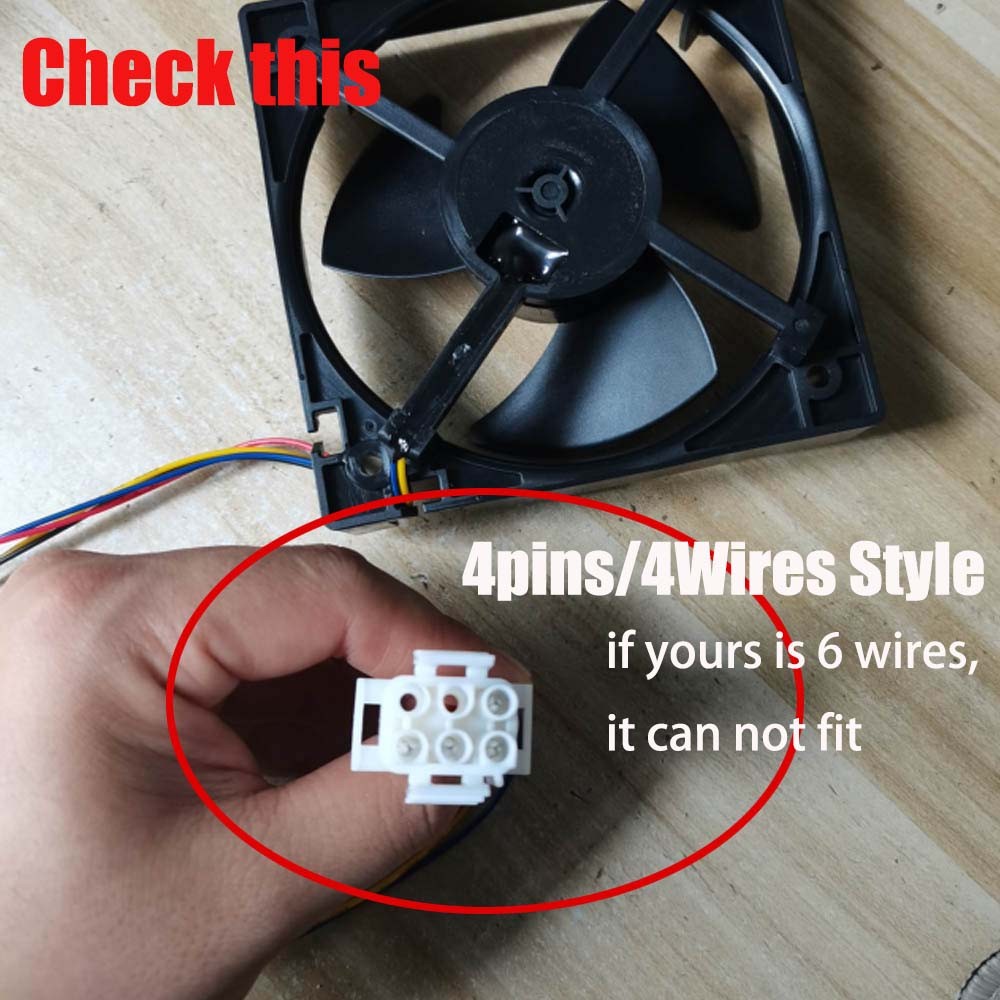 WR60X25858 WR60X10340 for GE Refrigerator Evaporator Fan Motor DC Volts NEW US
