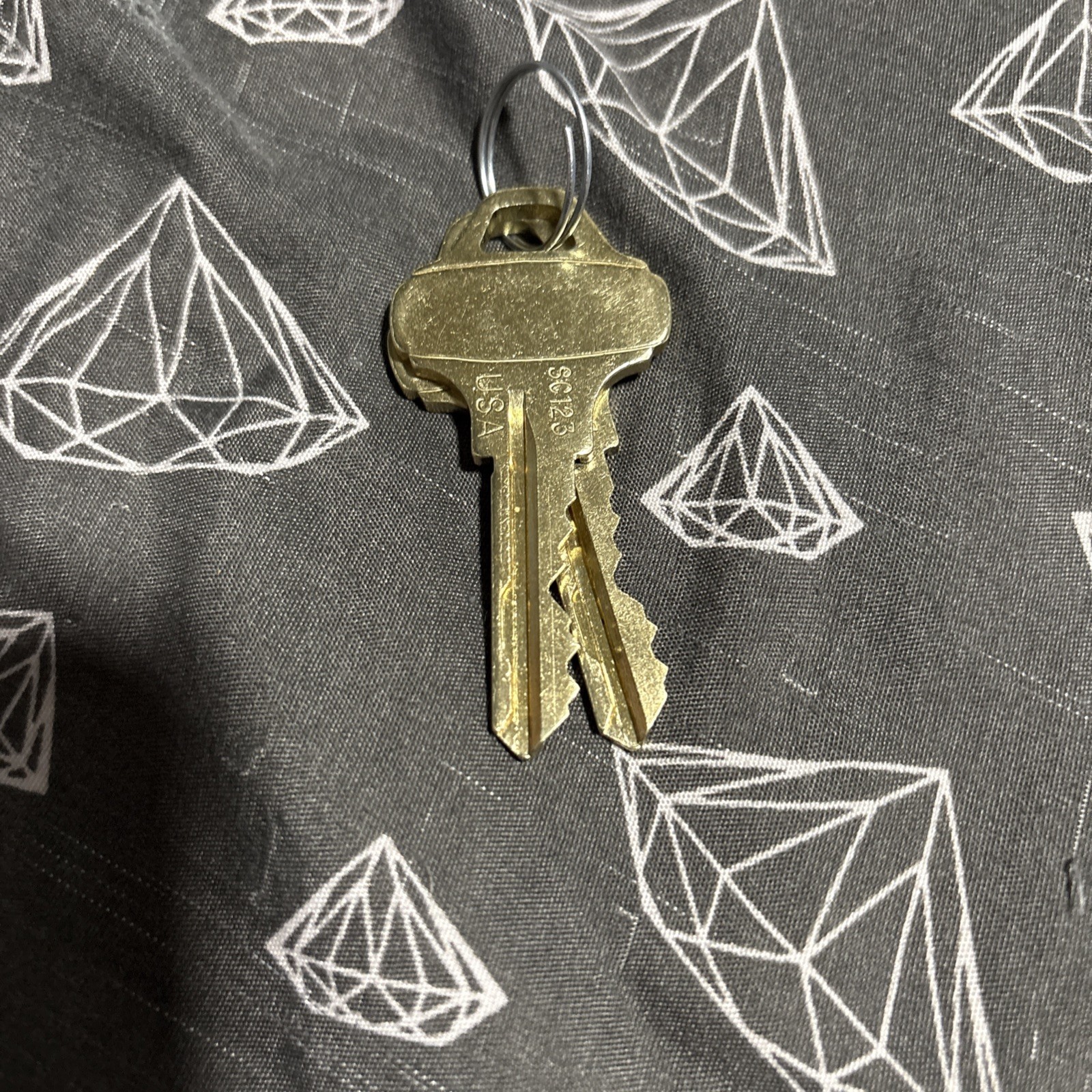 2 Keys Pack Schlage Blank Key 6-Pin 35-100.468.C