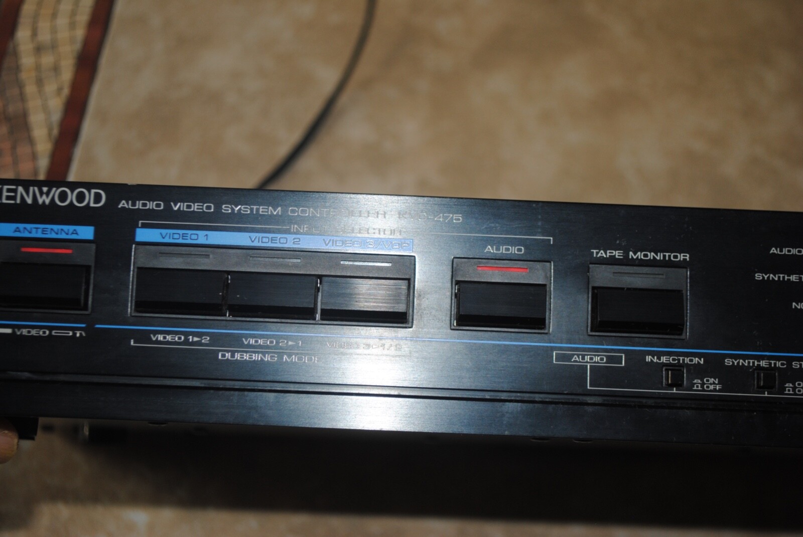 kenwood audio video system controller kvc-475