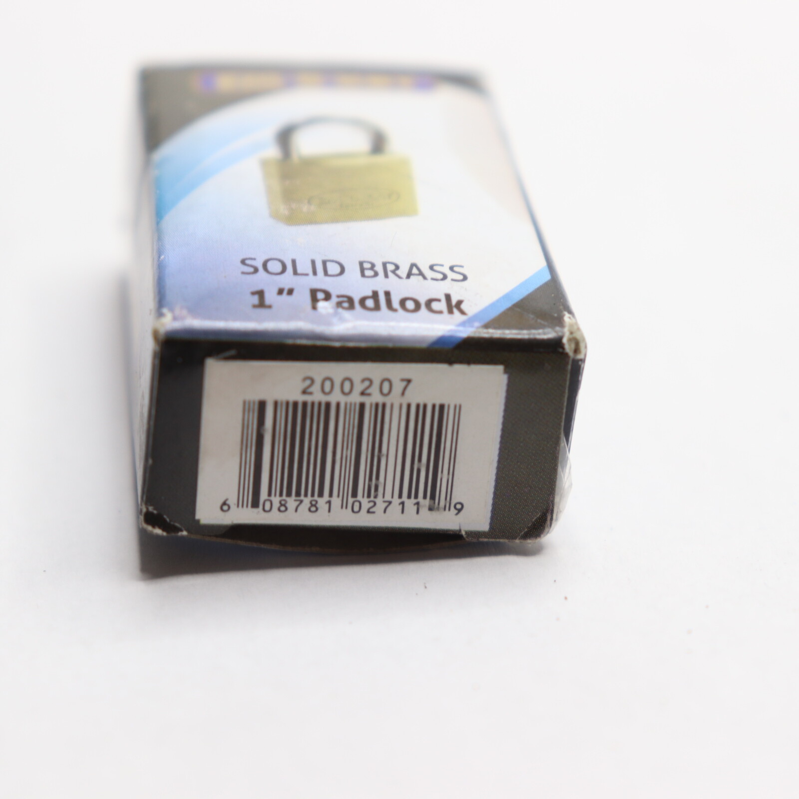 Em-D-Key Pad Lock Solid Brass 1" 200207