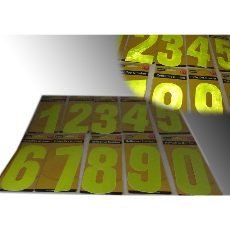 10/pk Multiple Propose 0-9 Reflective Numbers
