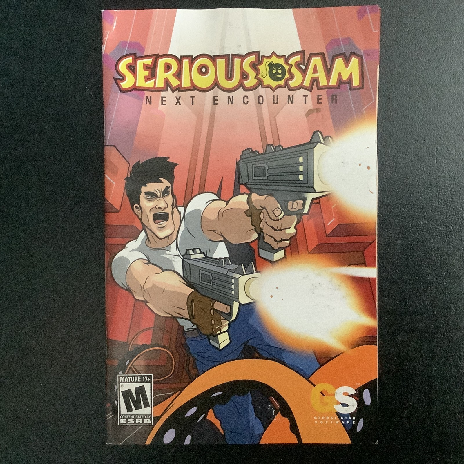 Serious Sam Next Encounter PS2 PlayStation 2 Instruction Manual Only