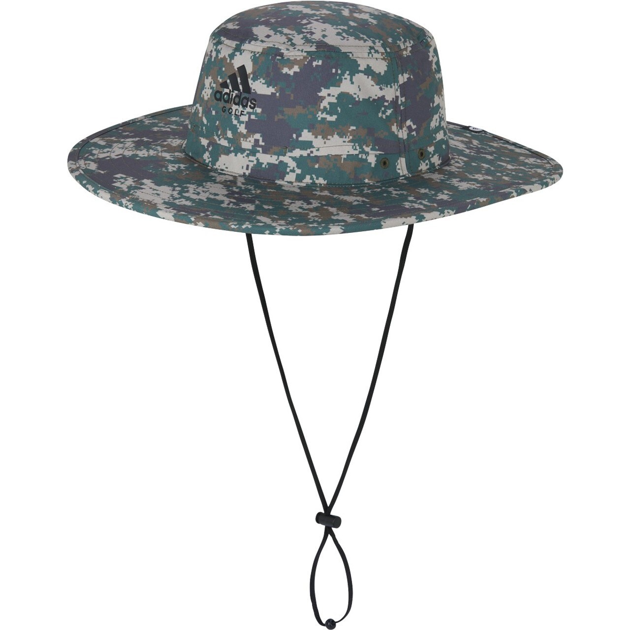🔥NWT🔥 Adidas Golf Wide Brim Sun Hat Golf Bucket Digital Camo Size S/M HC3116