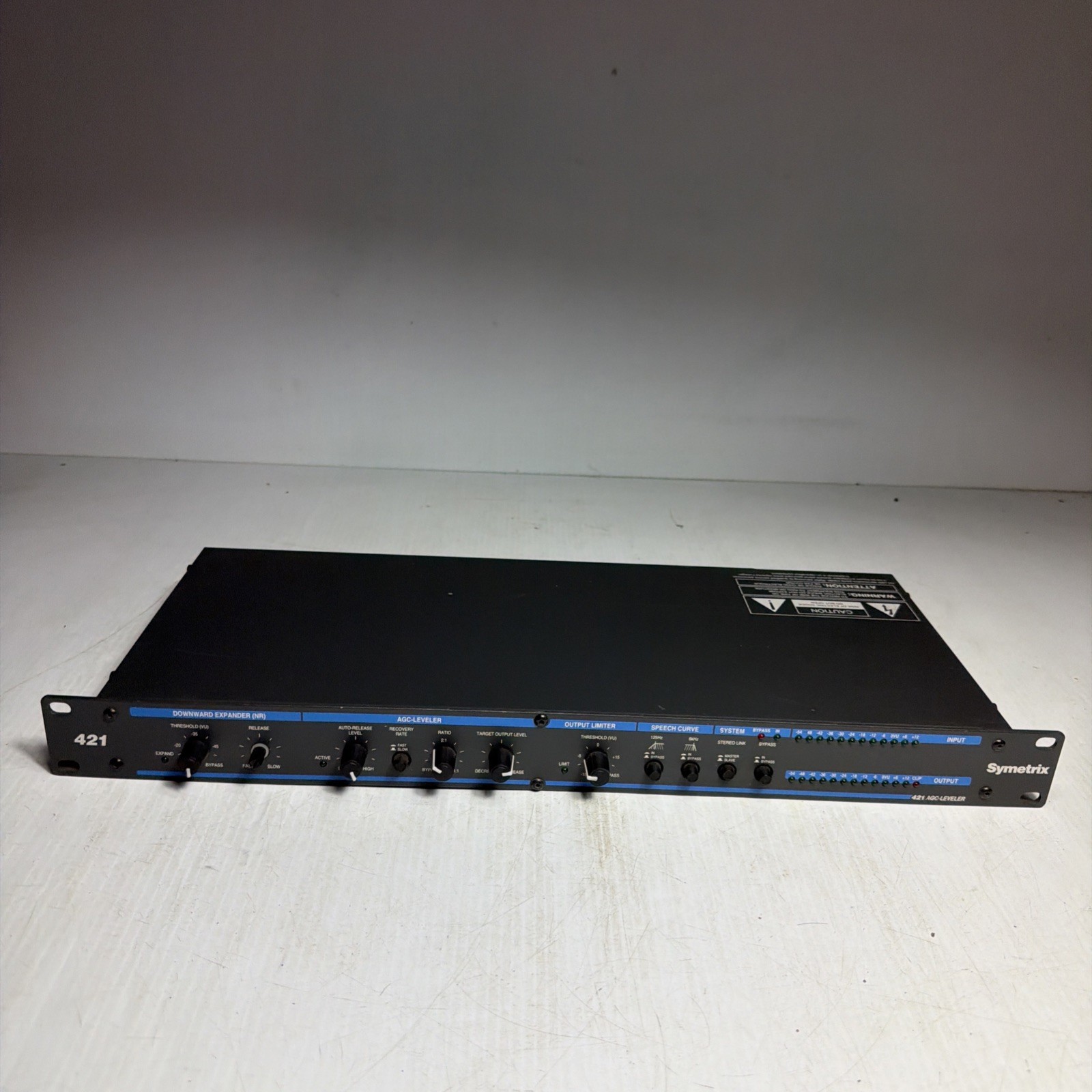 Symetrix AGC-Leveler Expander #421 w Power Cord