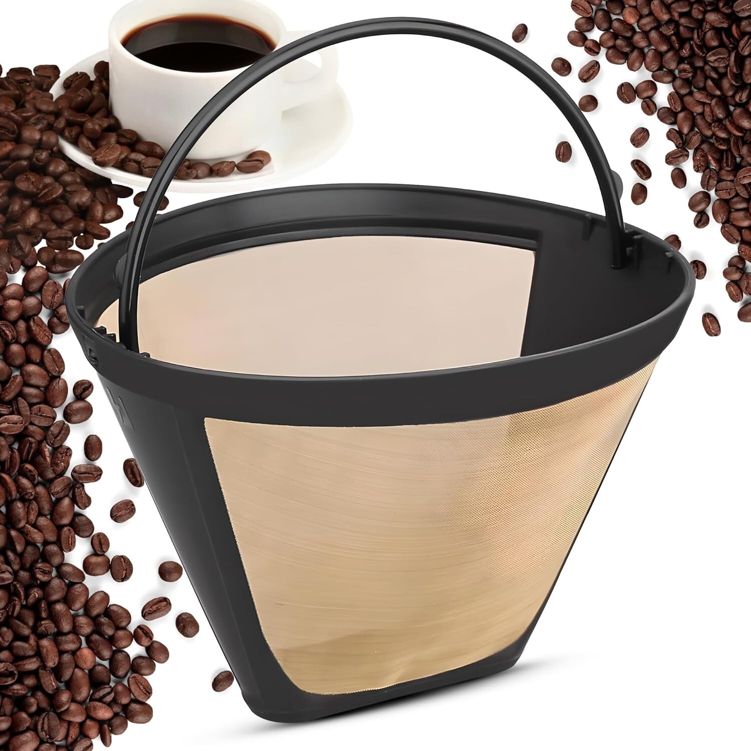 Reusable Filter for Cuisinart Coffee Tone Basket GTF 10 12 14 Cup - Eco Friendly