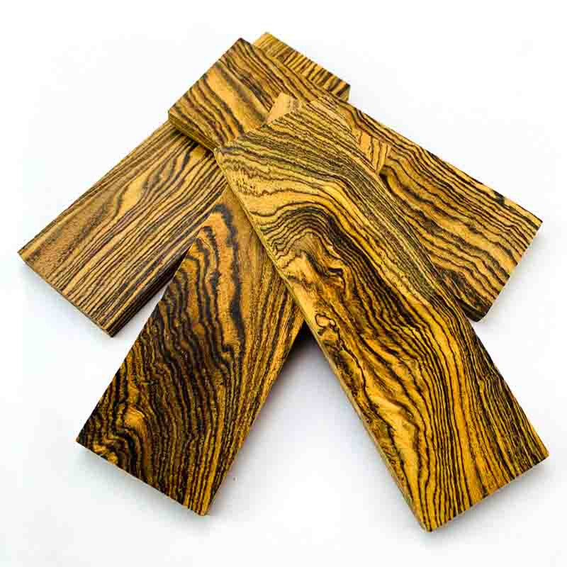 2/4/6pcs Mexico Bocote Wood, DIY Knife Handle Scales Blanks Making Material