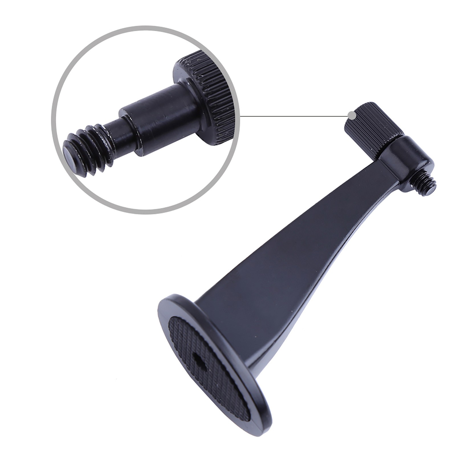 Black Metal Binocular Adapter Mount Tripods Bracket For Binocular