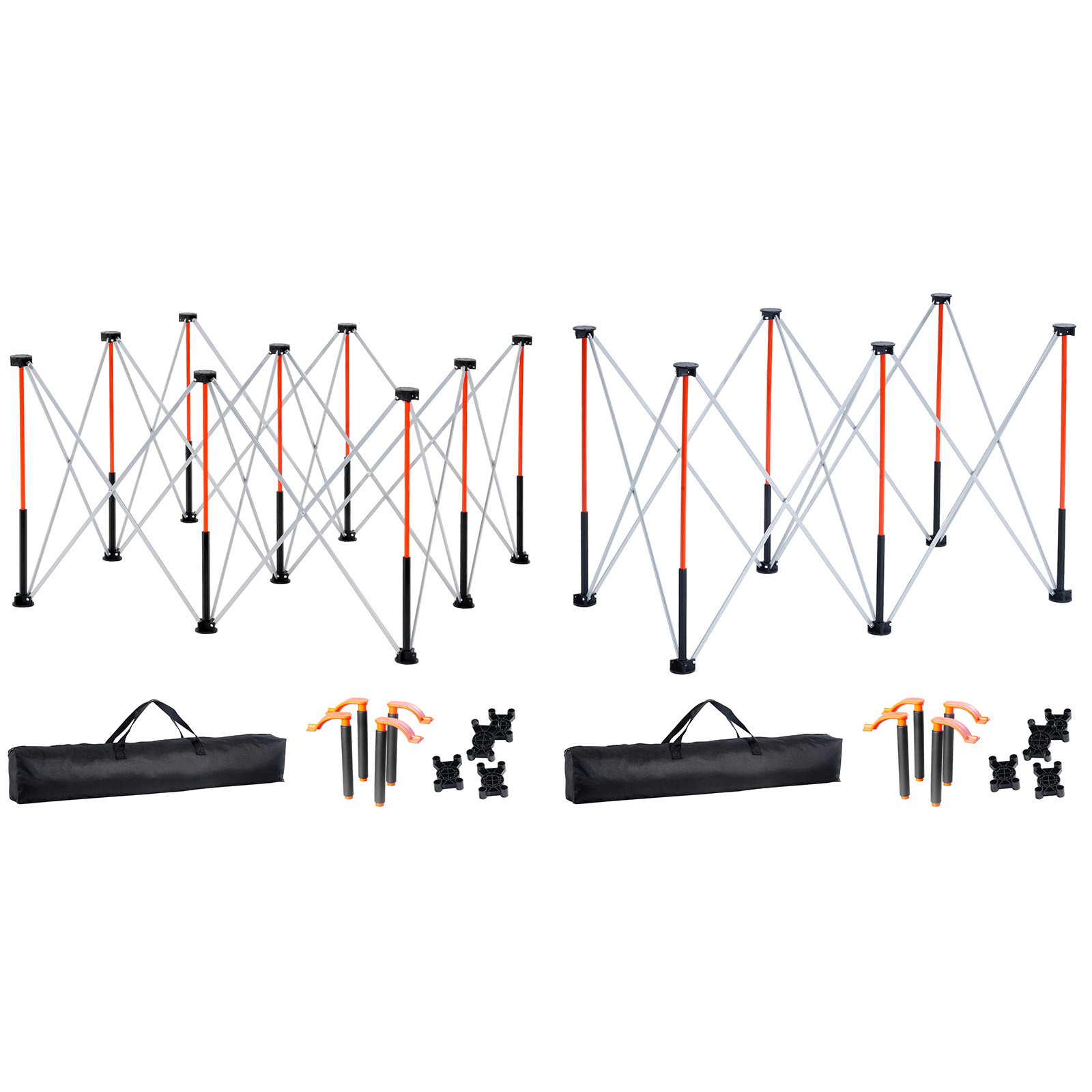 Uimoso Portable Folding Workstand with Collapsible Design, 2500/3500lbs Capacity