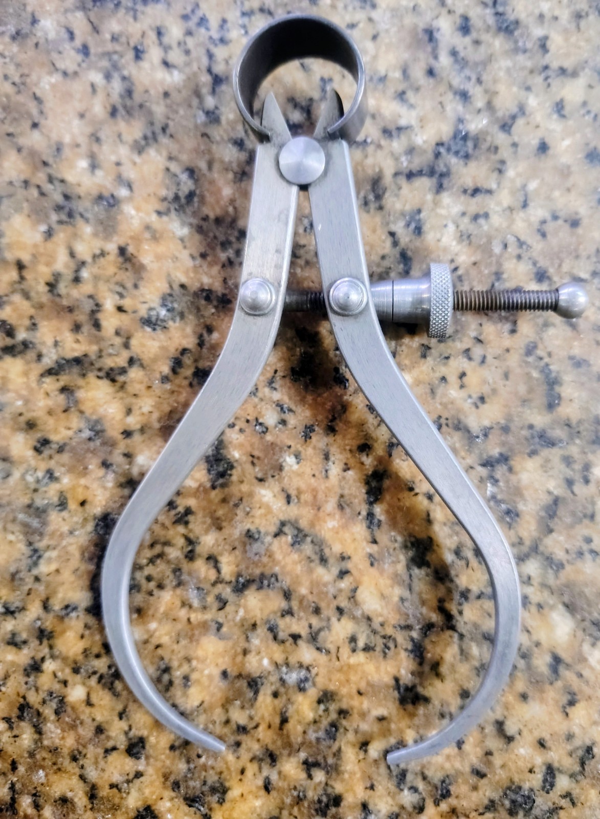 🗽 VINTAGE LUFKIN RULE 4" OD CALIPER MACHINIST/ TOOLMAKER