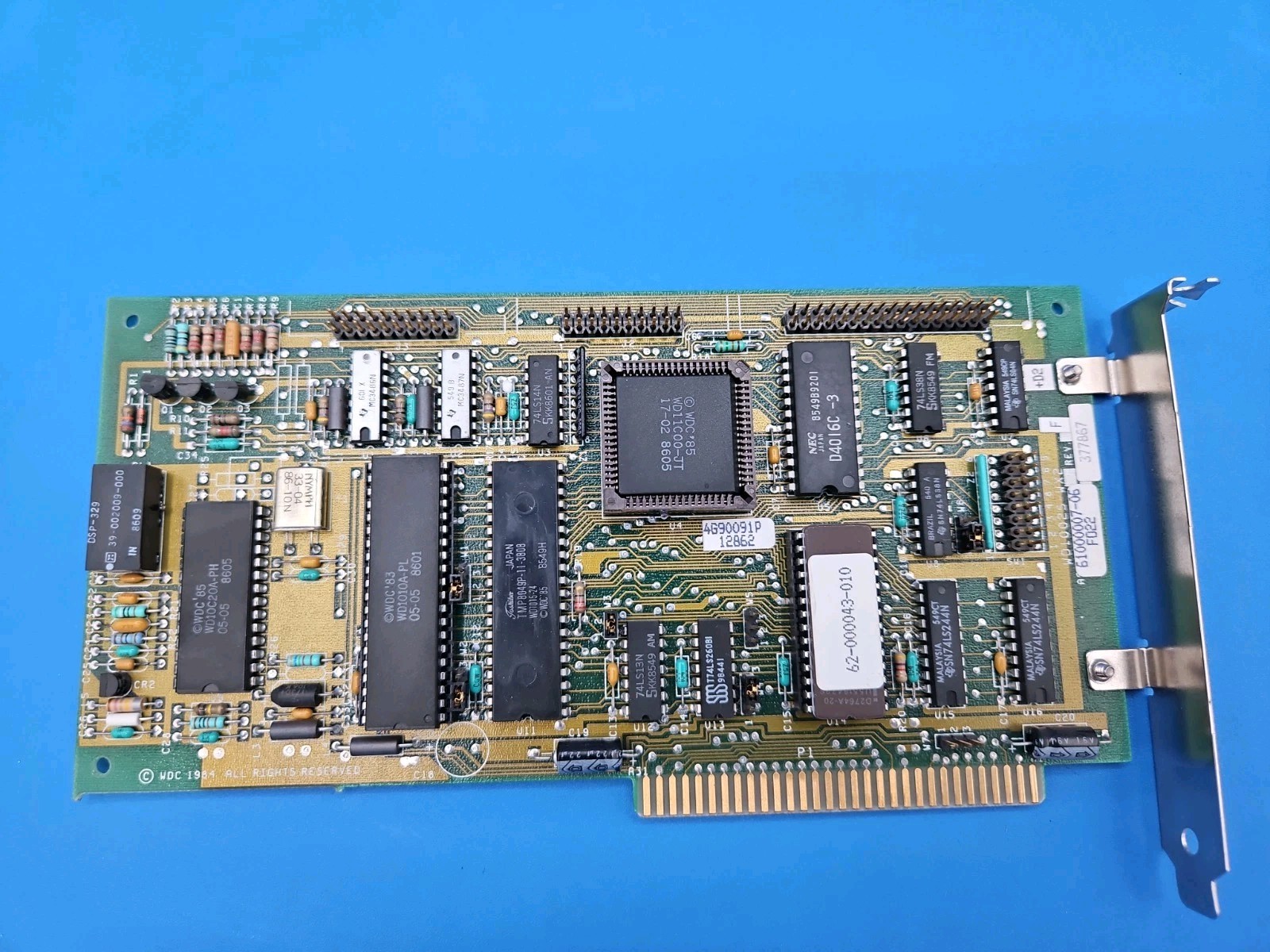 Western Digital WD1002S-WX2 ISA 8-bit MFM Hard‐Drive Controller Board - Vintage