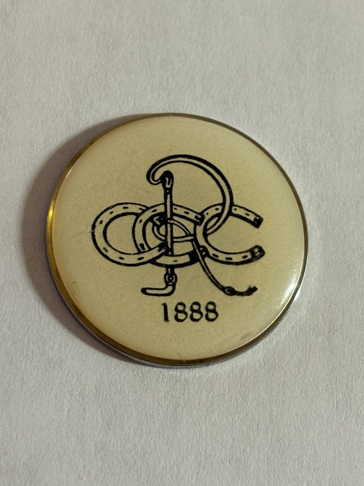 Richmond County Country Club 1" Coin Style Golf Marker - Staten Island, New York