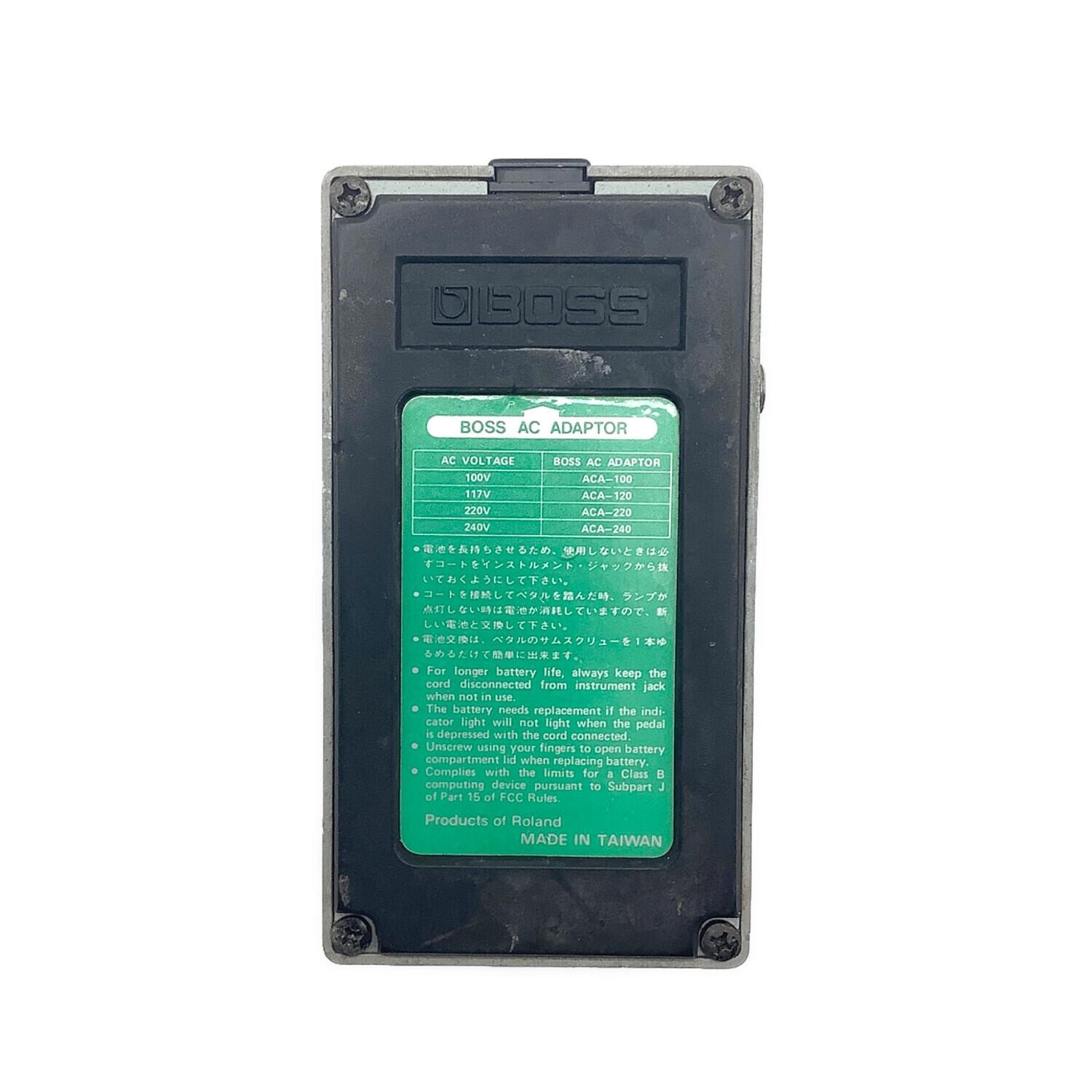 Boss CE-3 Chorus Guitar Effect Pedal Operation confirmed Japan