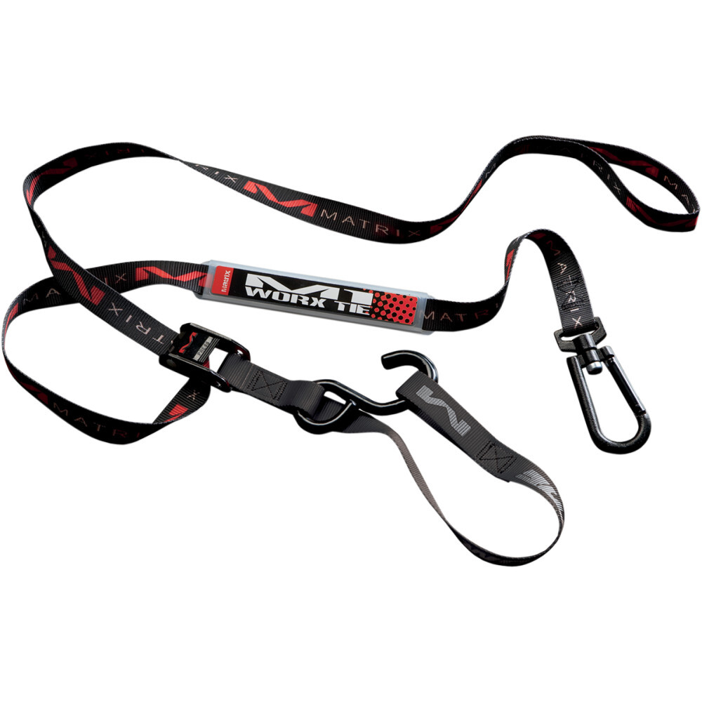 Matrix Concepts Worx Tie-Downs - 1" - Black | M1 101
