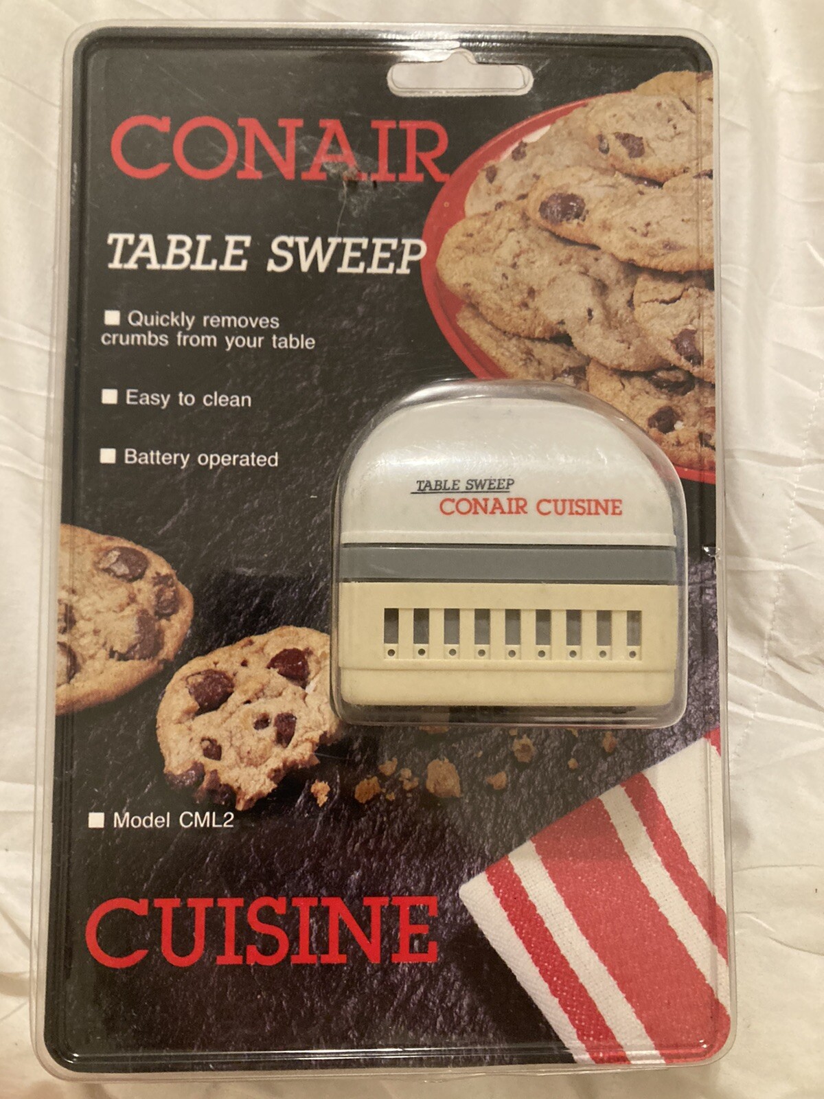 Conair Cuisine Table Sweep from 1988 - New / Sealed