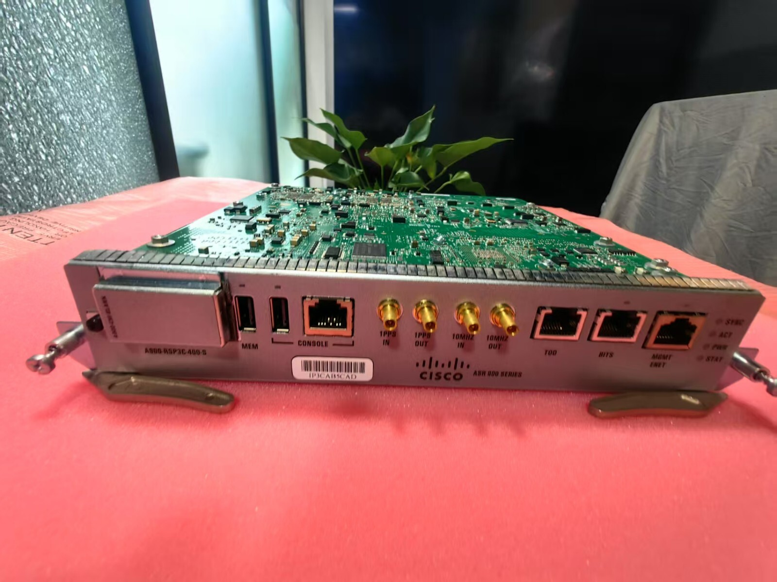 Cisco A900-RSP3C-400-S ASR 900 Route Switch Processor IOS to load 100% working