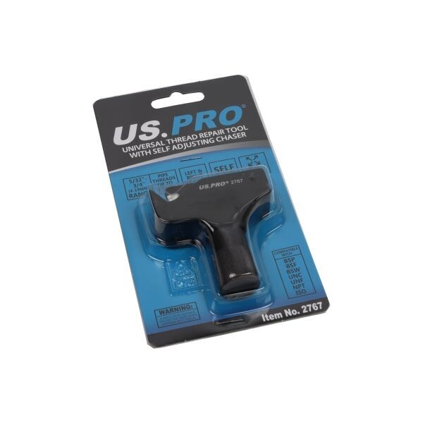 US PRO Thread Repair Tool 4mm/19mm Self Adjusting To Any Pitch Thread Chaser
