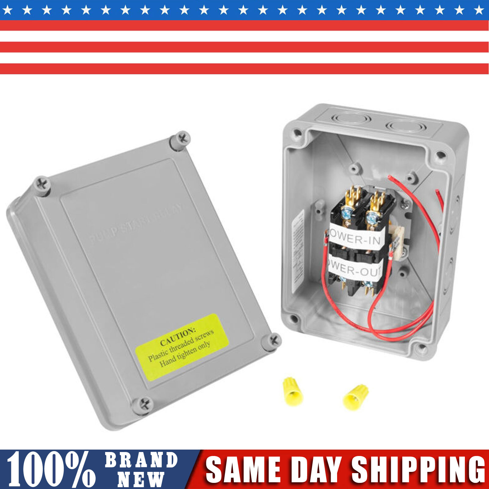 1522 Pump Start Relay For Irrigation Systems that Require a Pump 3 HP 110/220V