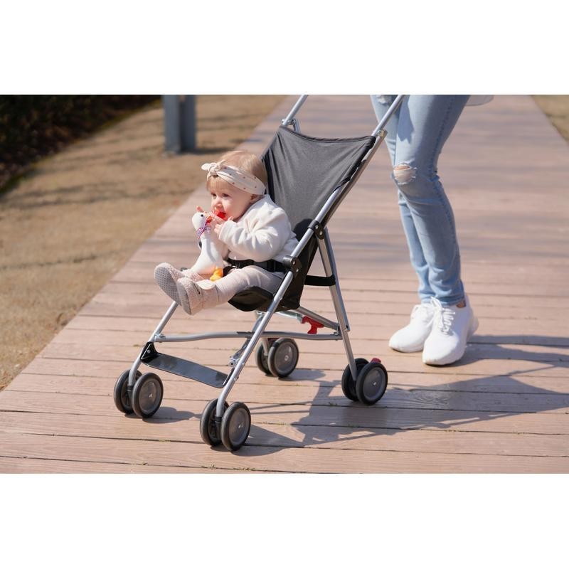 Lightweight Umbrella Stroller 3-Point Harness Compact Fold Travel Ready New
