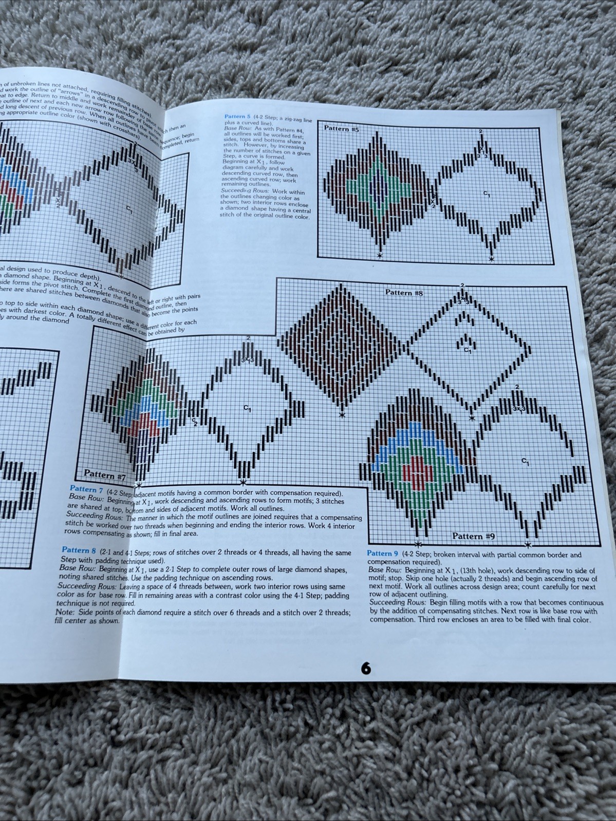 Bargello Basics Leisure Art 5 projects 13 patterns Florentine Work Ann Meyer D26