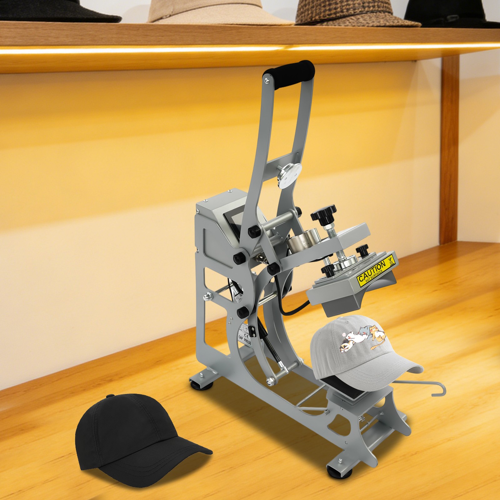 Hat Heat Press Digital Sublimation Heating Pads Transfer Cap Heat Press Machine