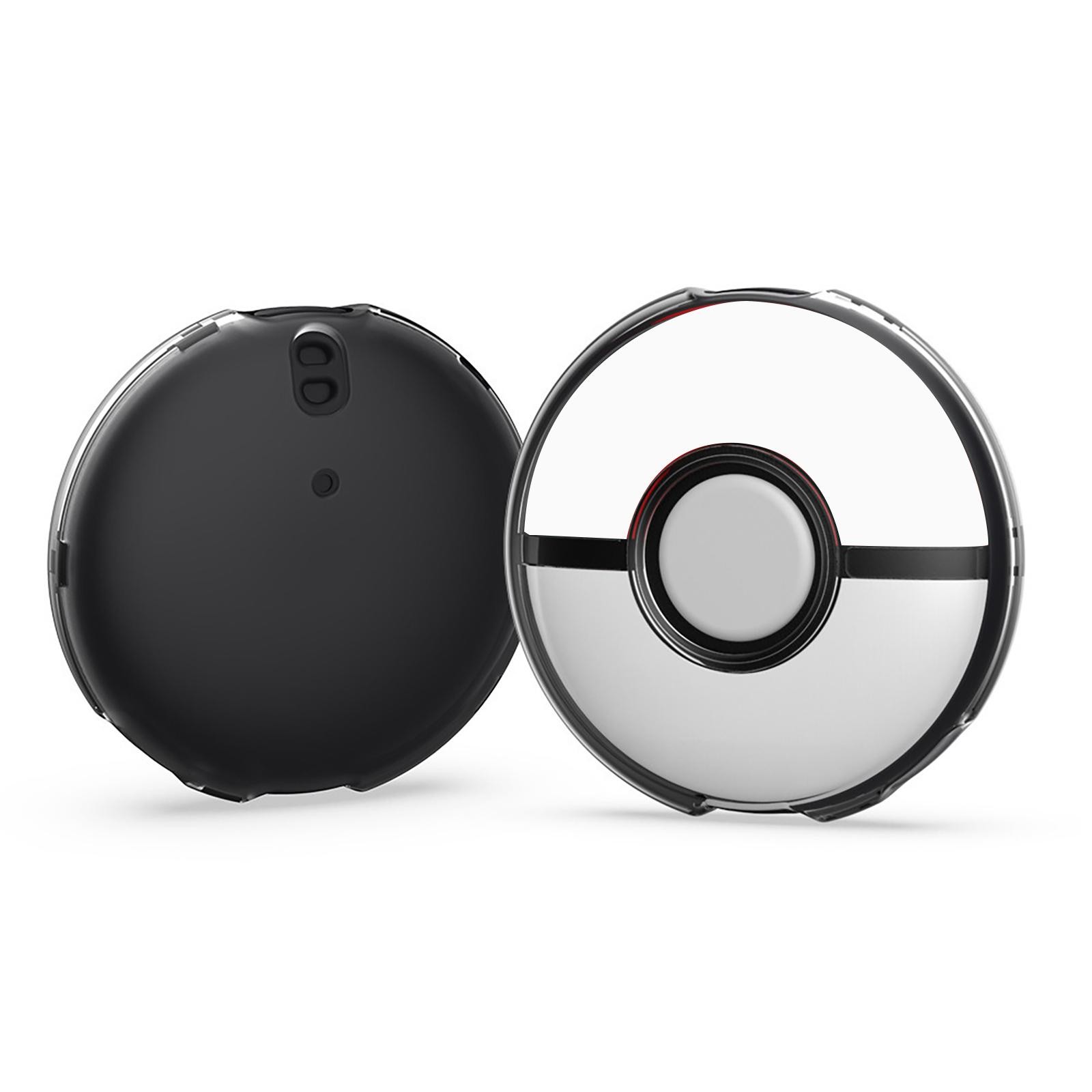 Transparent Protective Case+4 Adhesive Pads+Hand Strap for Pokémon GO Plus+ C