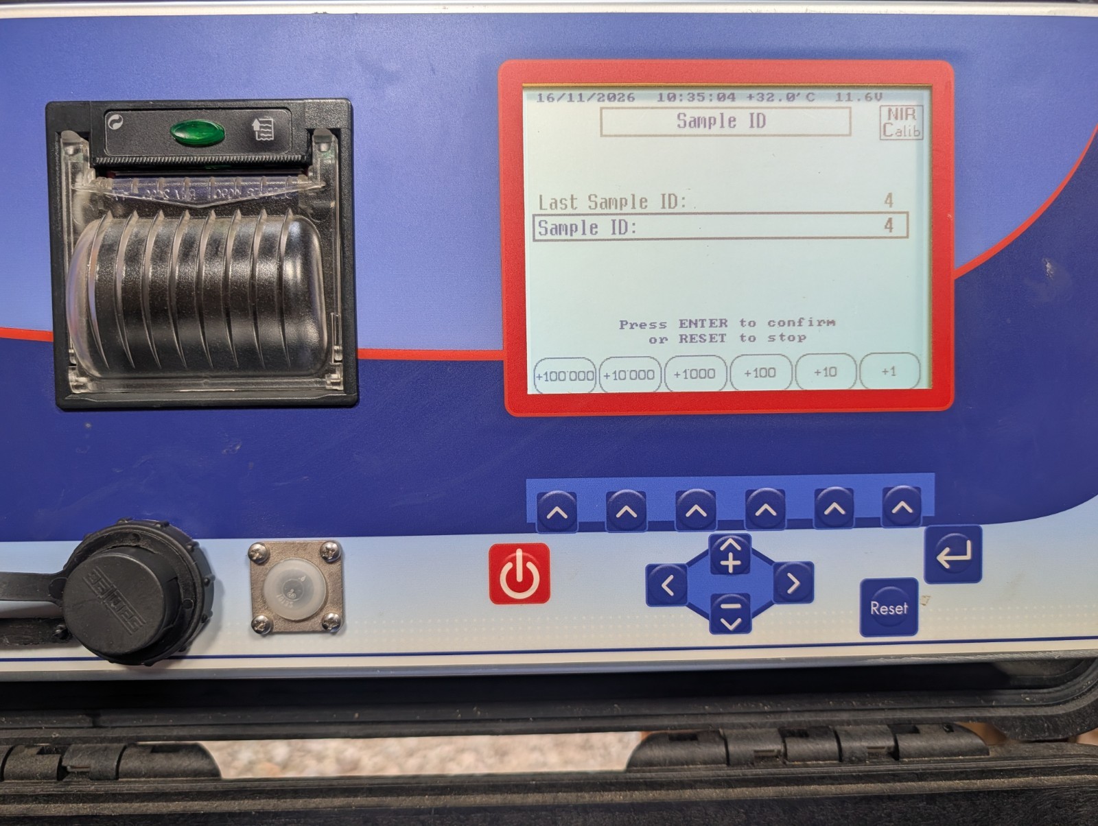 Dinamica Generale AgriNIR Analyzer Portable NIR Grain Feed Forage Tester