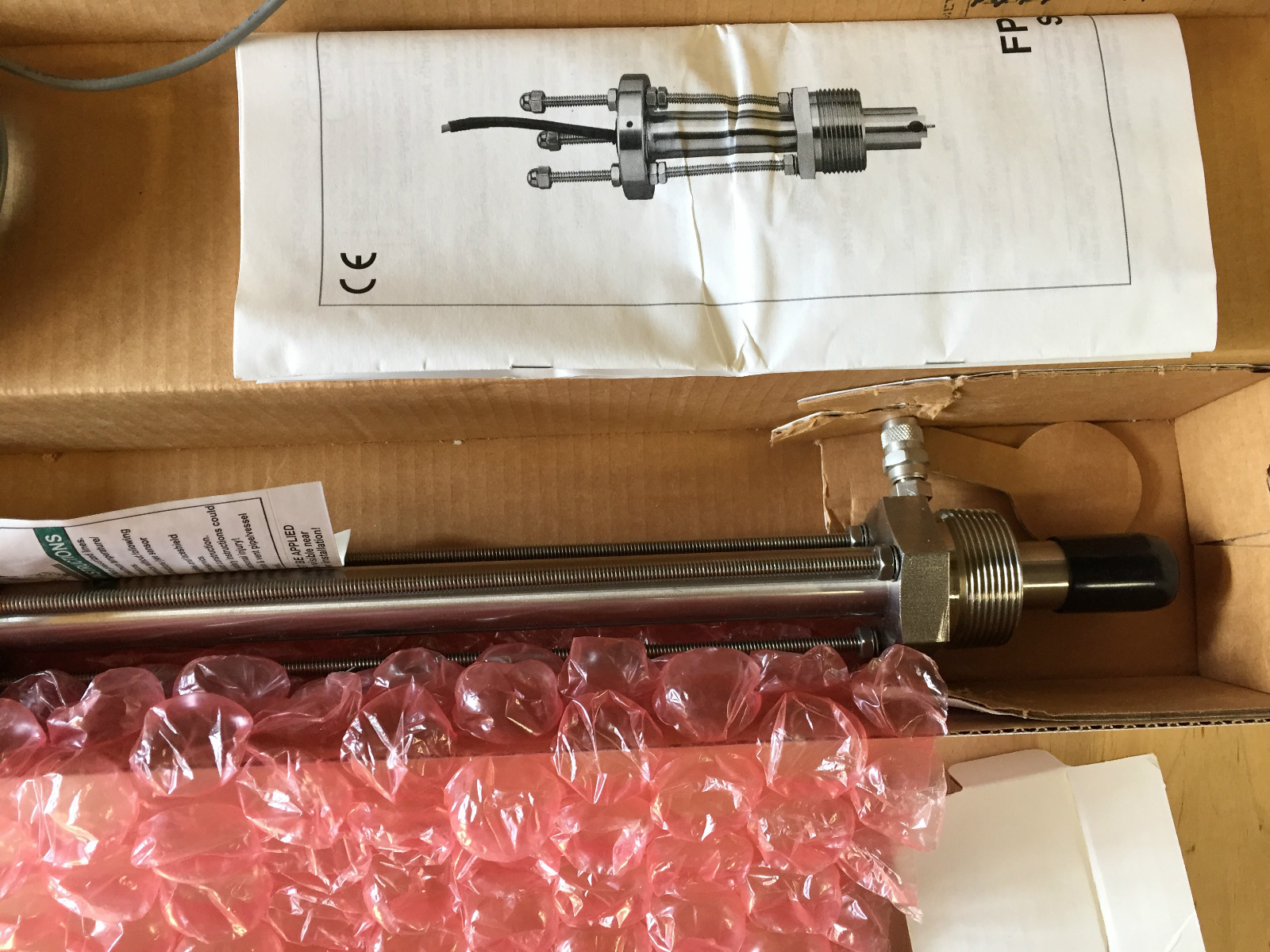 Omega METAL HOT-TAP FLOW SENSOR FP-3-1500-2B