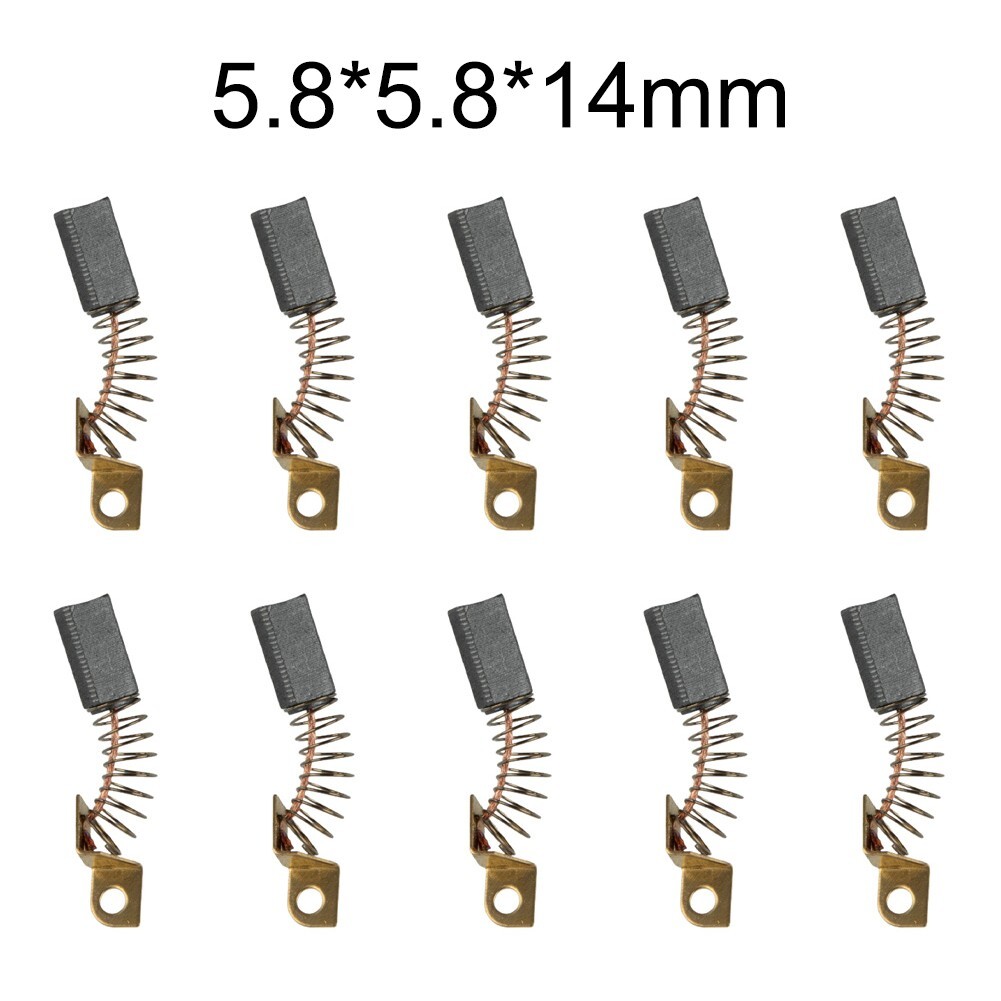 10Pcs/Set Motor Brush For Porter Cable 7800 Screwdriver Drywall Sander #N119739