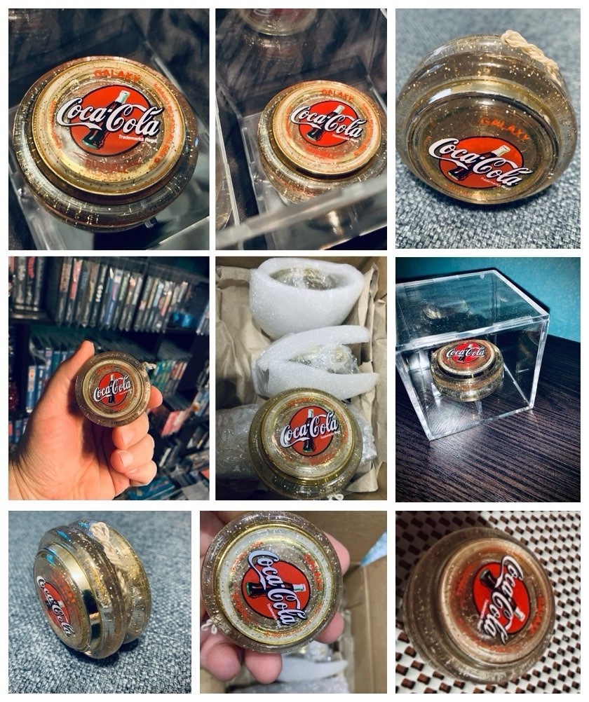 Yo-Yo,Yoyo Coca-Cola Galaxy Russell Collectible Toy (Philippines 1999)