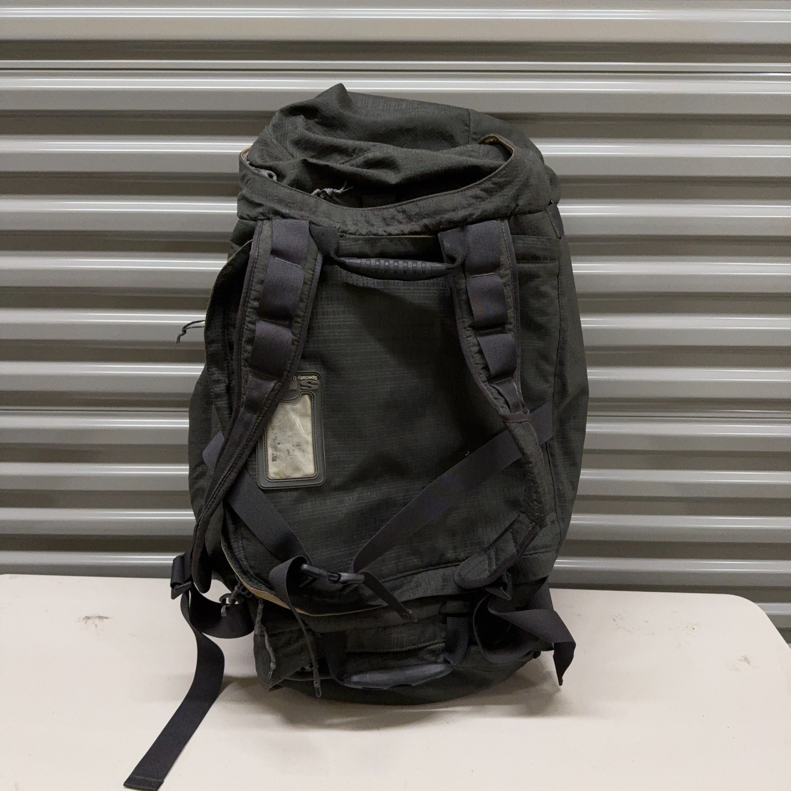 Specialty Defense Systems Liberty Duffel Bag Backpack Large Black Tactical