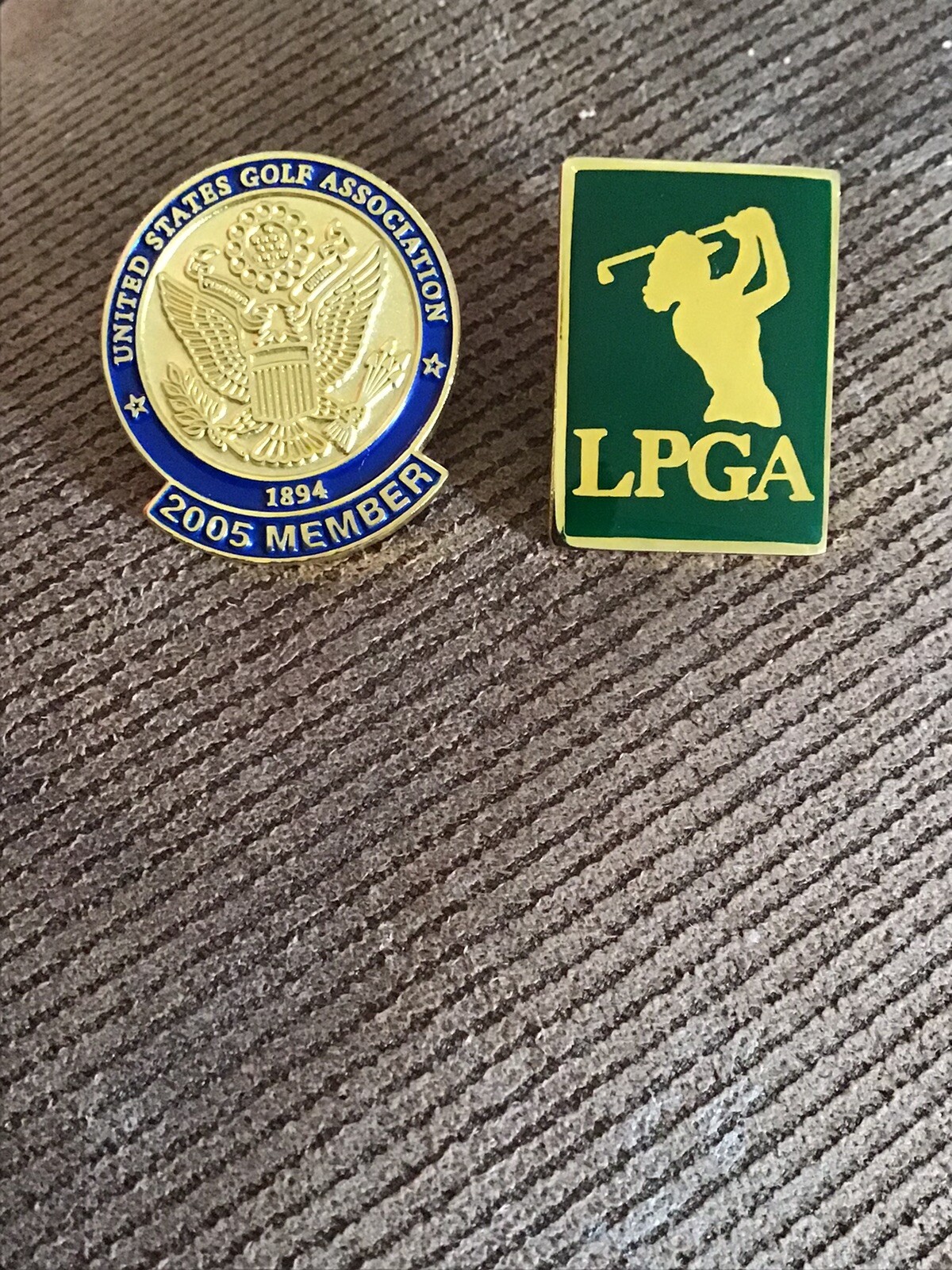 LPGA Pin And USGA 2005 Golf Member Pin