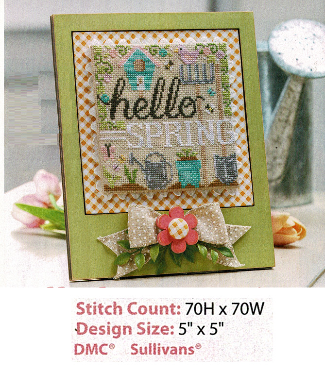 ALL THINGS SPRING  CROSS STITCH PATTERN ONLY     YD   SRW
