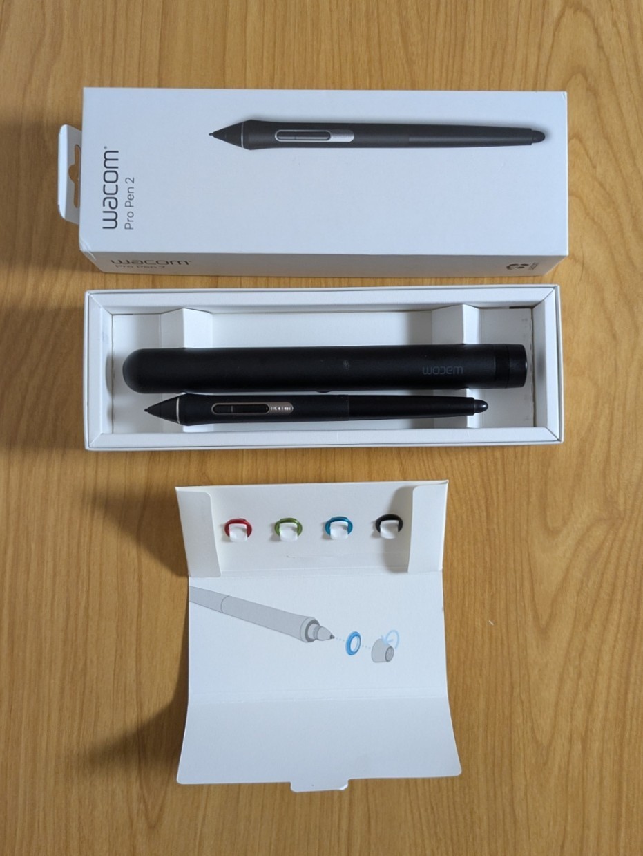Wacom KP-504E Pro Pen 2 for Intuos Pro, Cintiq Pro, MobileStudio Excellent