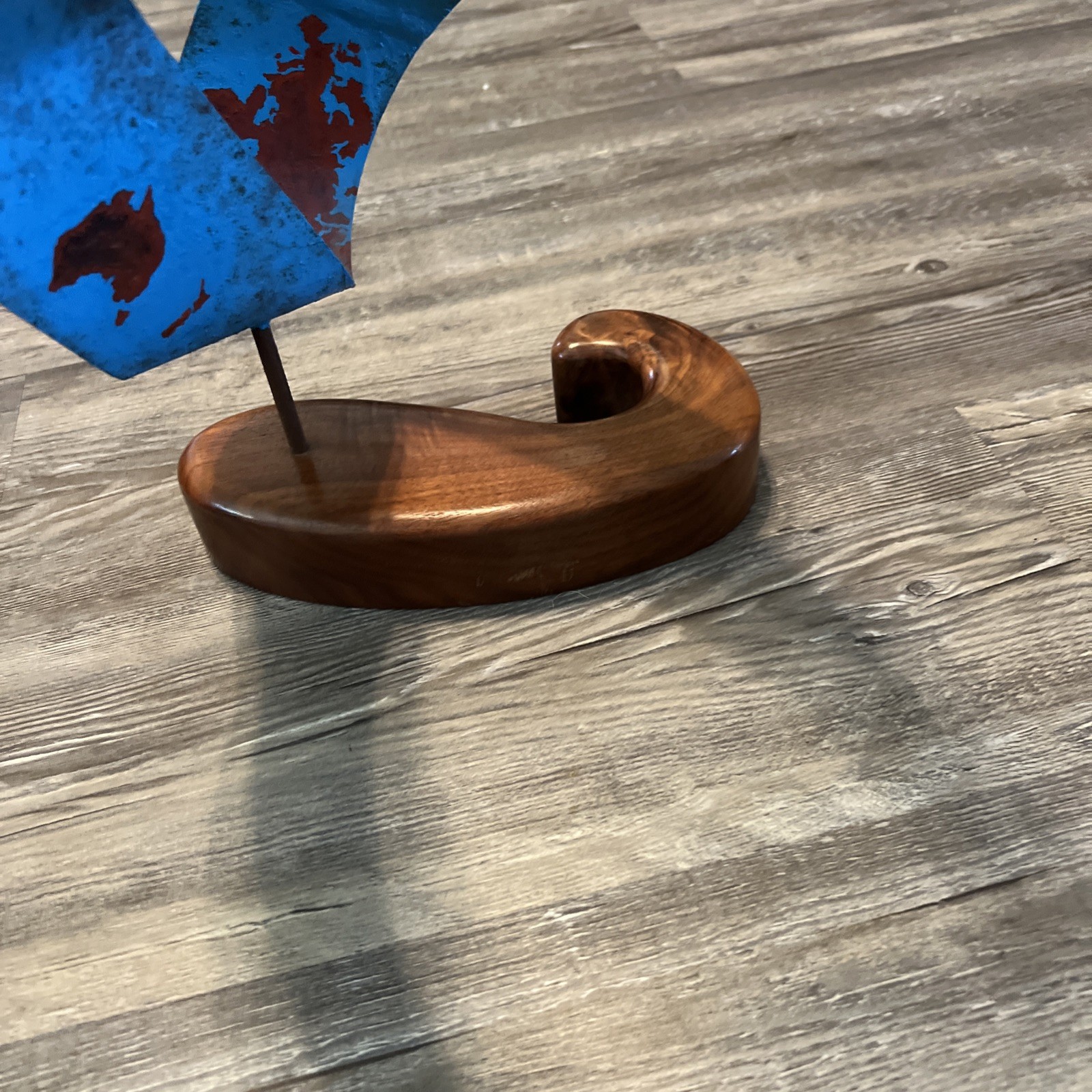 70s Vintage World Globe Art/Abstract