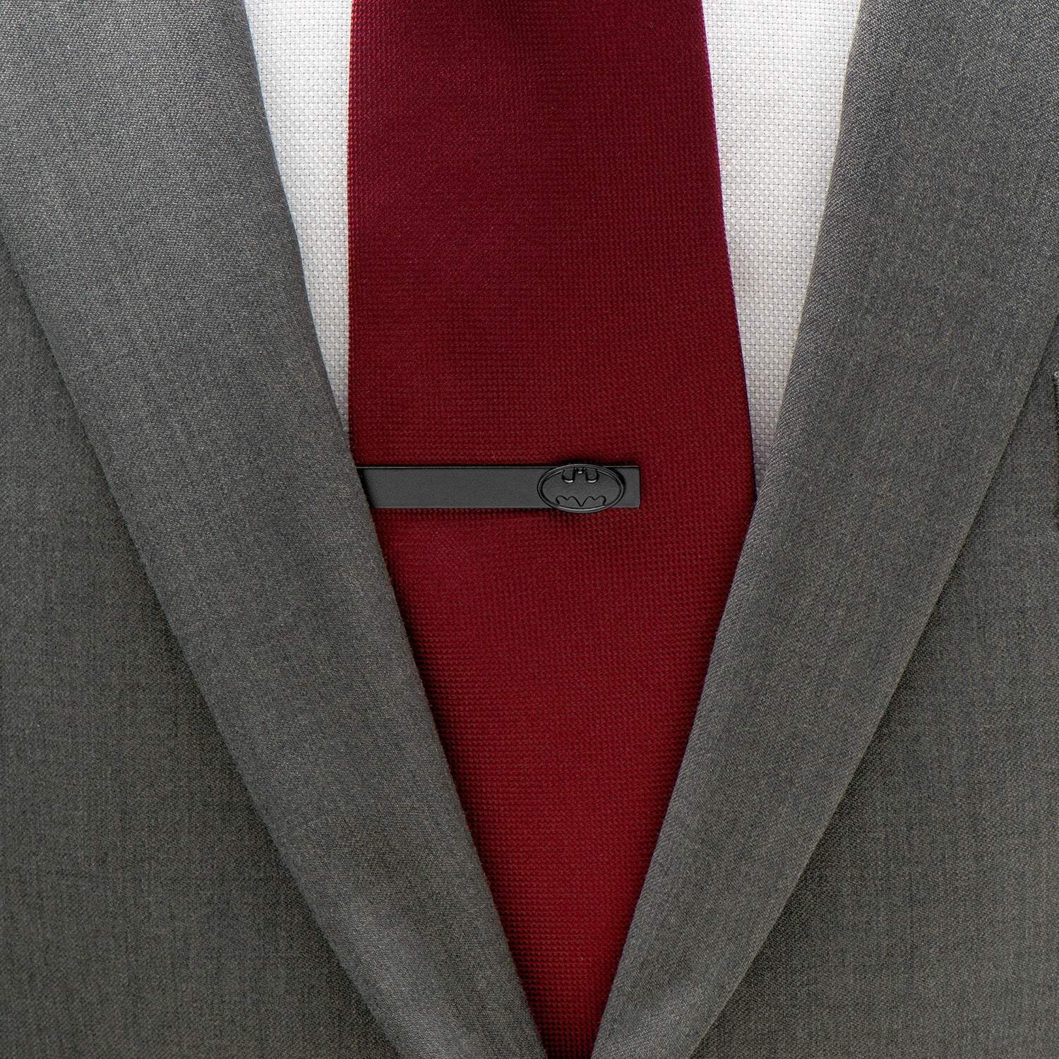 DC Batman Black Oval Tie Bar