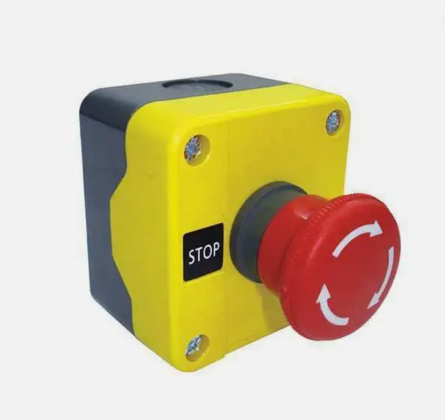 Dayton 32W275 Push Button Cntrol Station,1Nc,Stop,22Mm