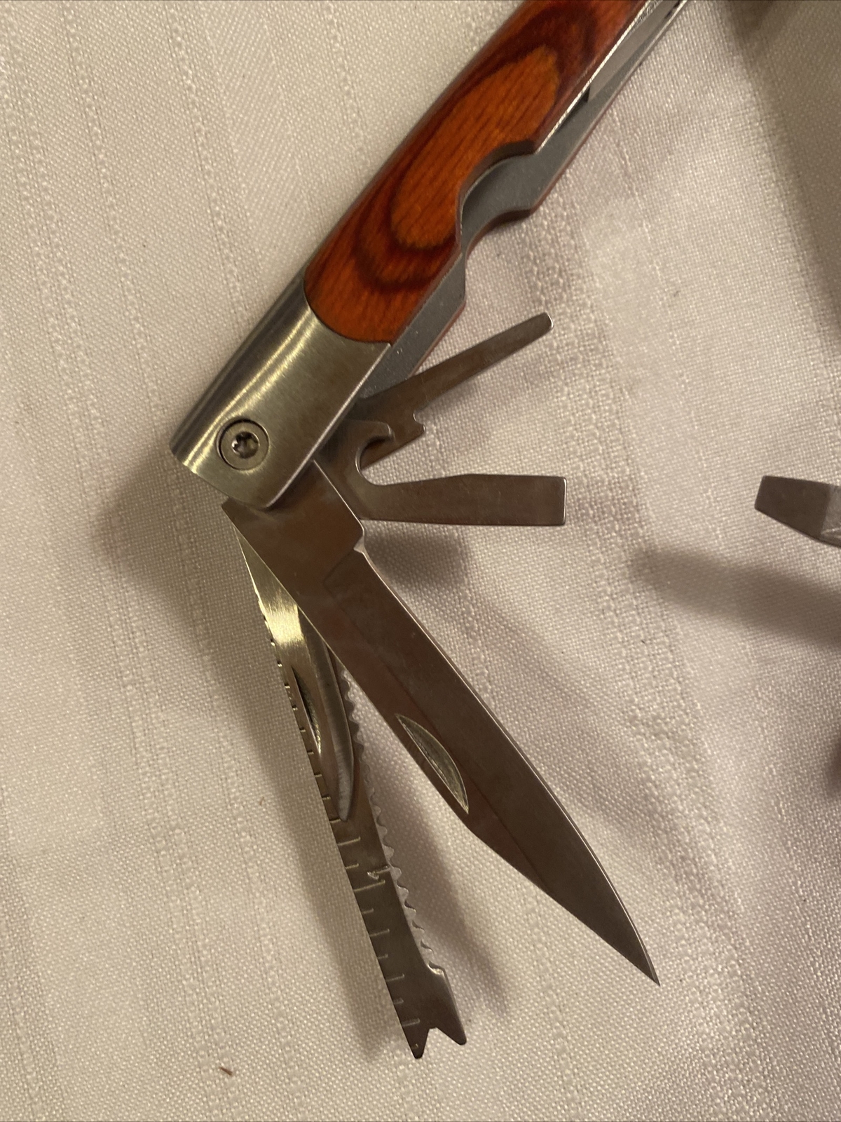 Multi-Tool Knife by Elk Ridge pliers pocket knife
