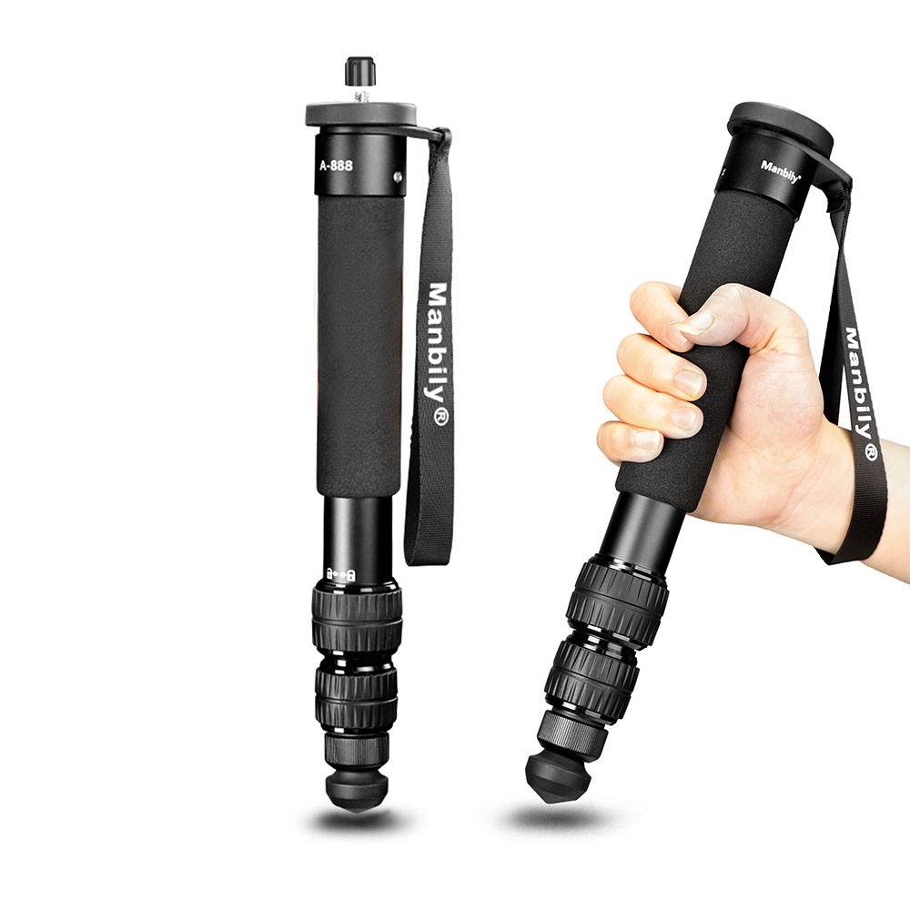 Manbily Monopod Portable Lightweight 7 Section Camera Stand Lightweight 61"  US