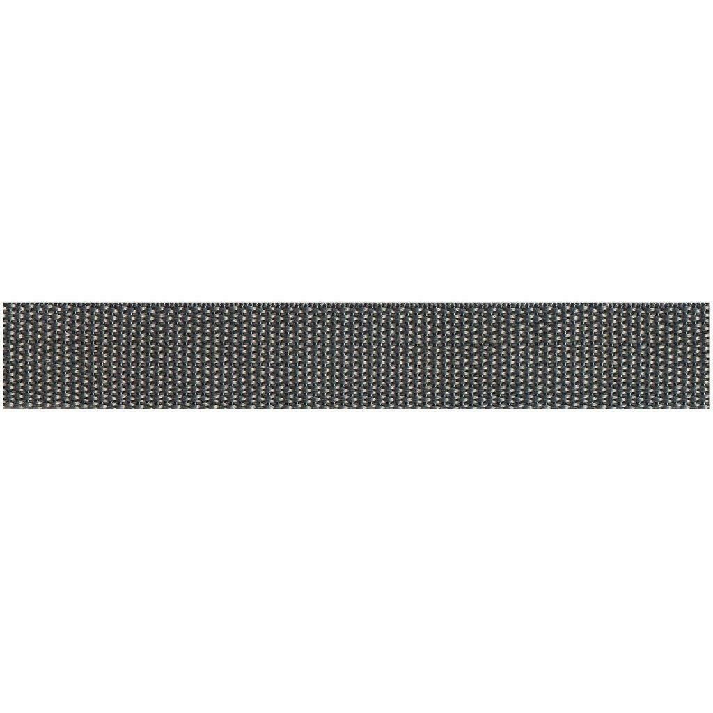 Simplicity Trim 1" / 25.4 mm Webbing ~Gray~15 Yards / 13.7 m ~100% Polypropylene