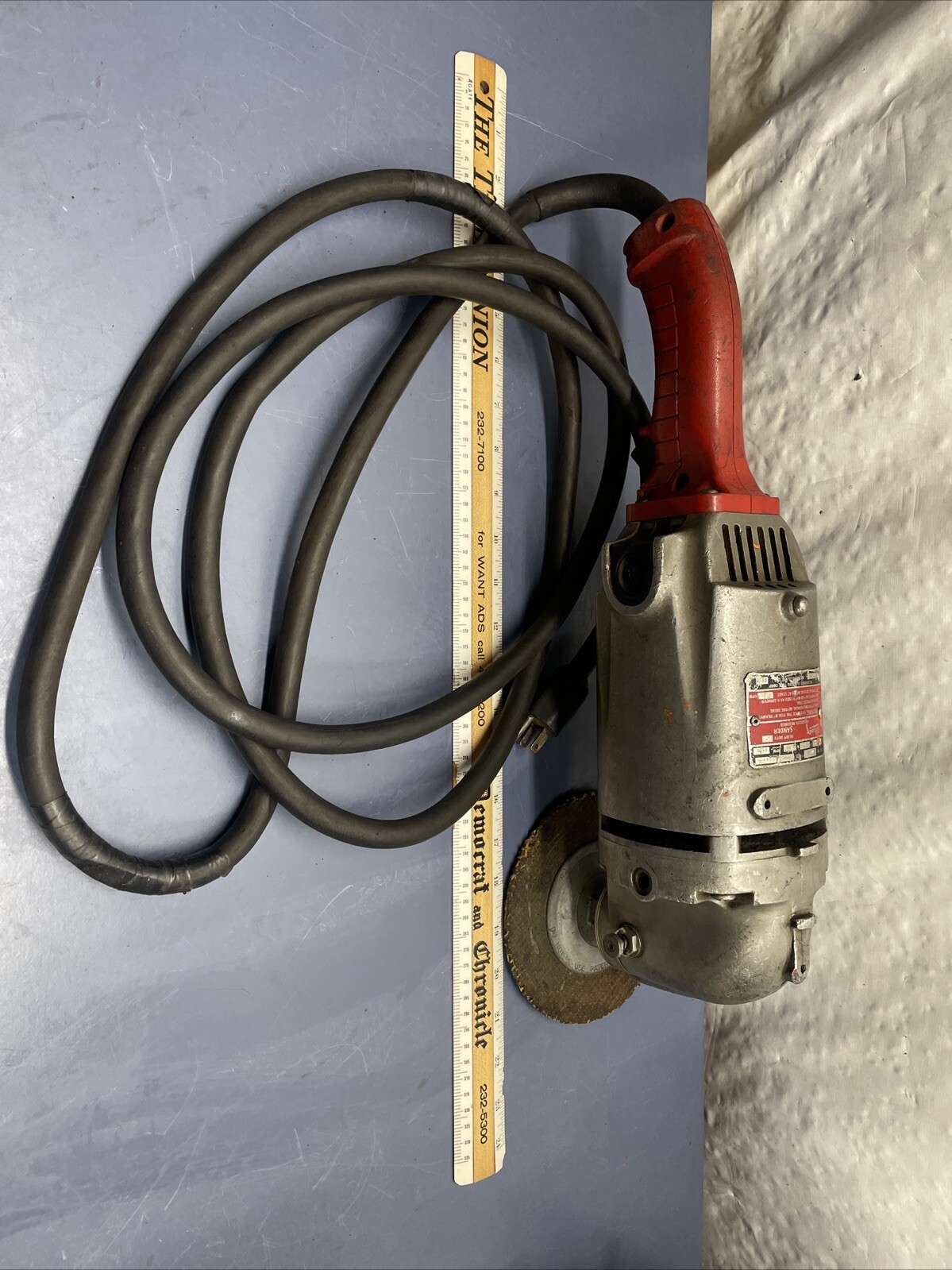 Milwaukee 6058 7” Sander Grinder 6000 RPM