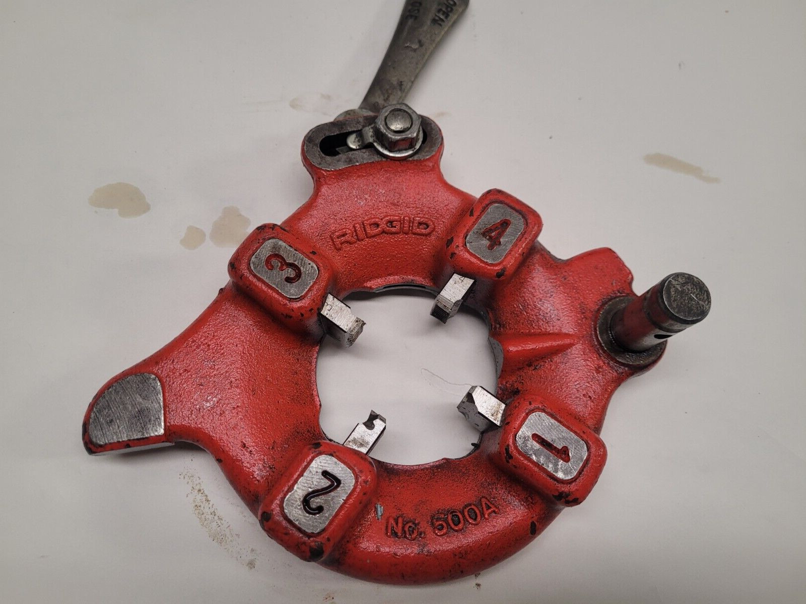 Ridgid No. 500 1-1/2" Pipe threader w/dies