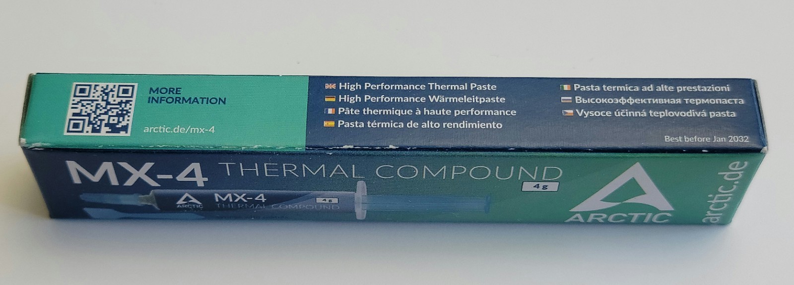 ARCTIC MX-4 4g + Spatula Premium Performance Thermal Paste Compound CPU GPU PC
