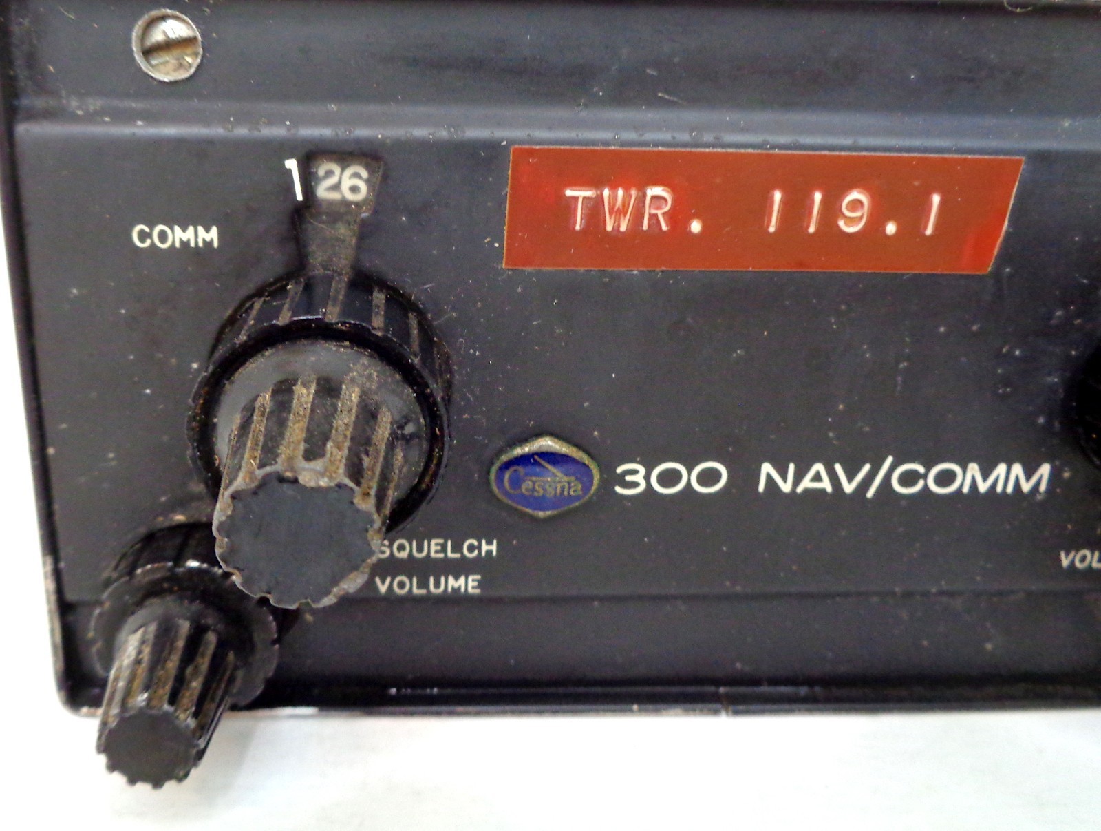 Cessna 300 Nav/Com Receiver/Transmitter Untested/For Parts Only