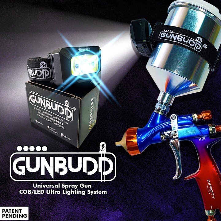 GUNBUDD® LED Spray Gun Light – Universal Auto Body Painting Tool