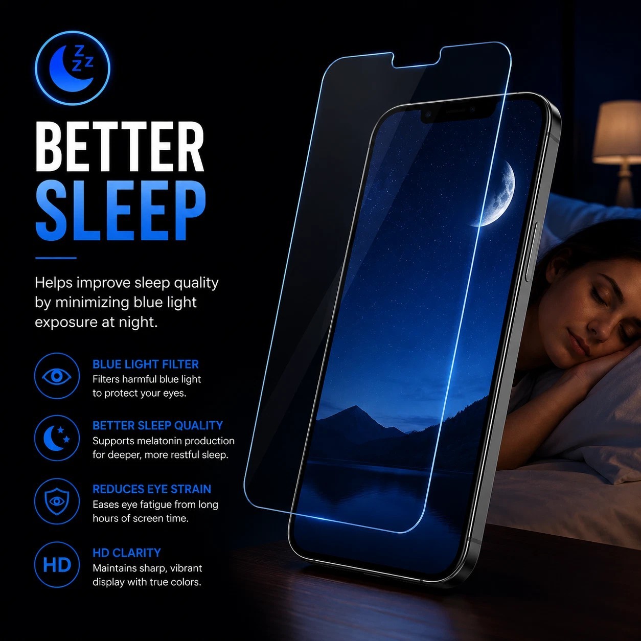 Anti Blue Light Matte Screen Protector For All Galaxy Samsung Models