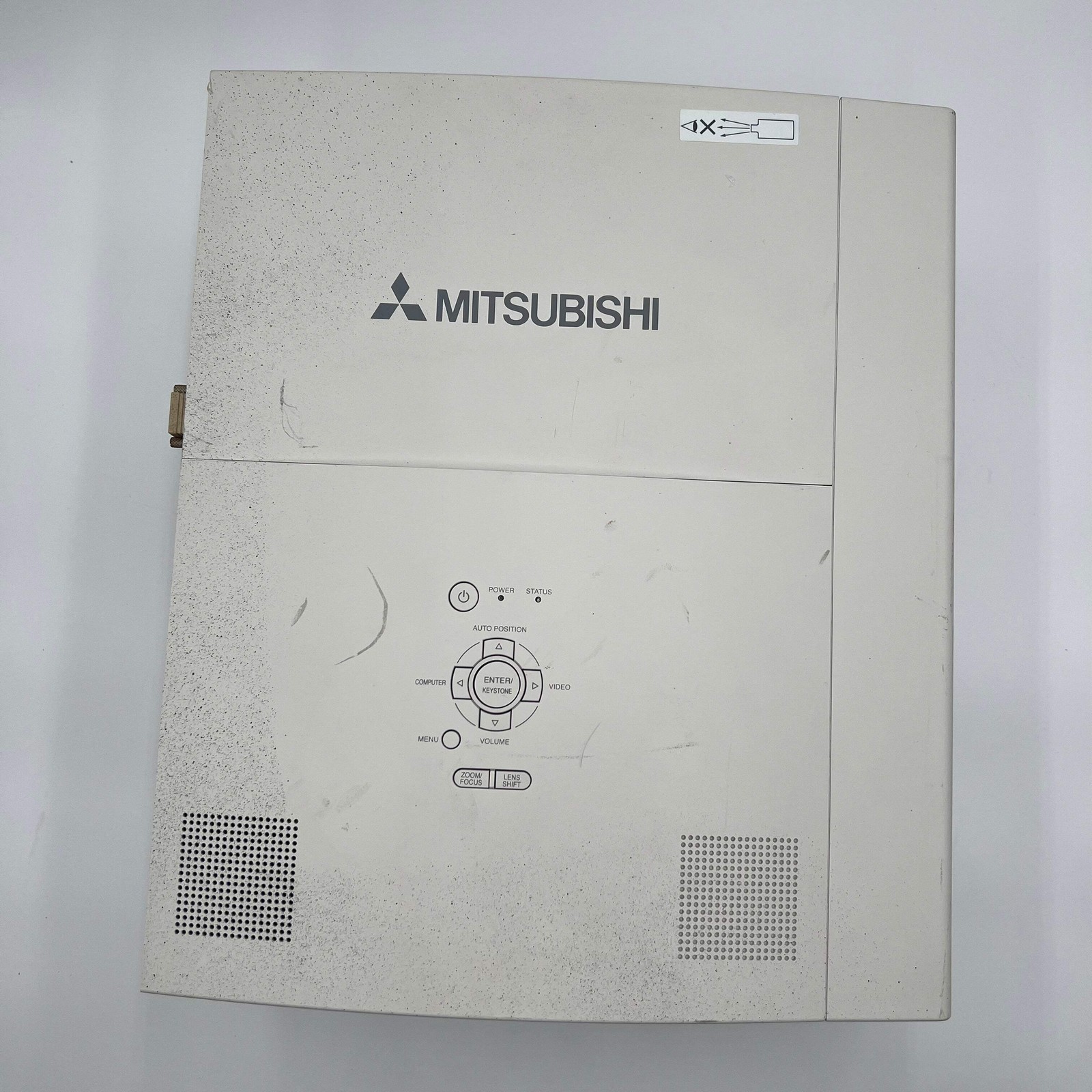Mitsubishi FL 7000 Projector White Used B Clear Image Projection 7000 Lumens - 6