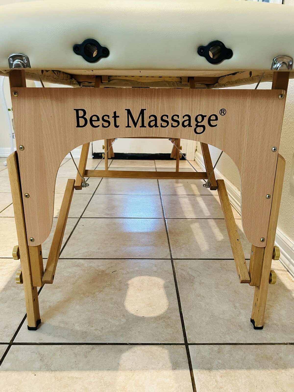 Fold Portable Massage Table - Tan