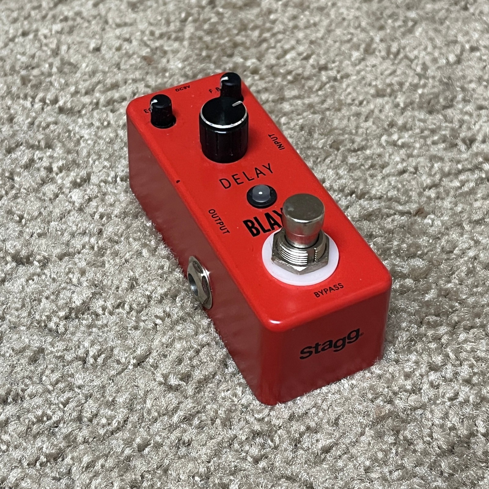Blaxx Delay Pedal Red Mini