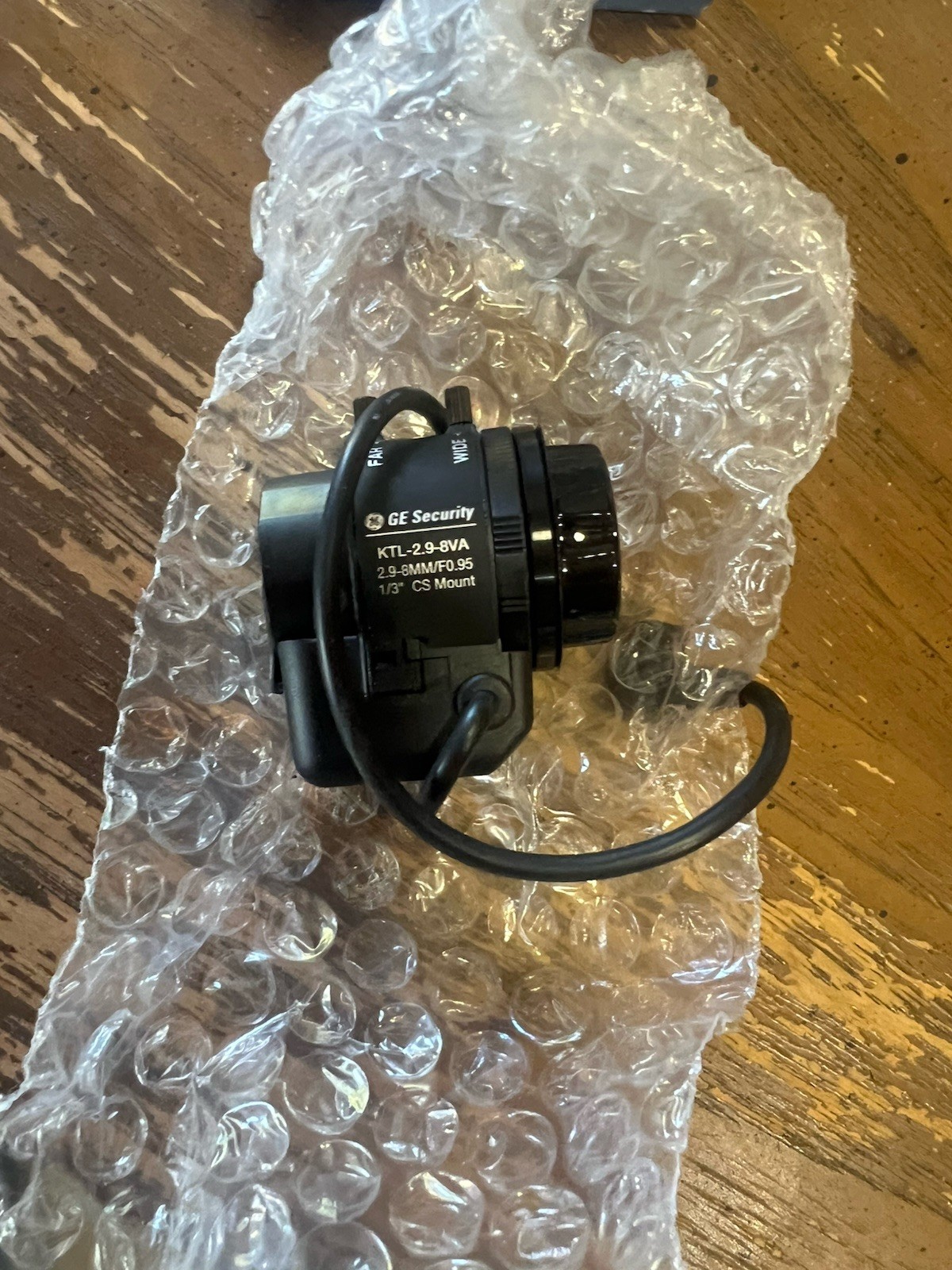 GE Security KTL-2.9-8A CCTV Lens